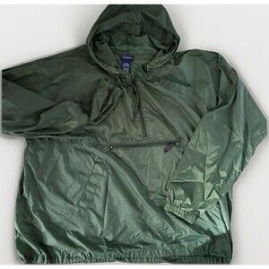 Catalina Rain Jacket Mens Size 3X Green Lightweight Vintage 90s